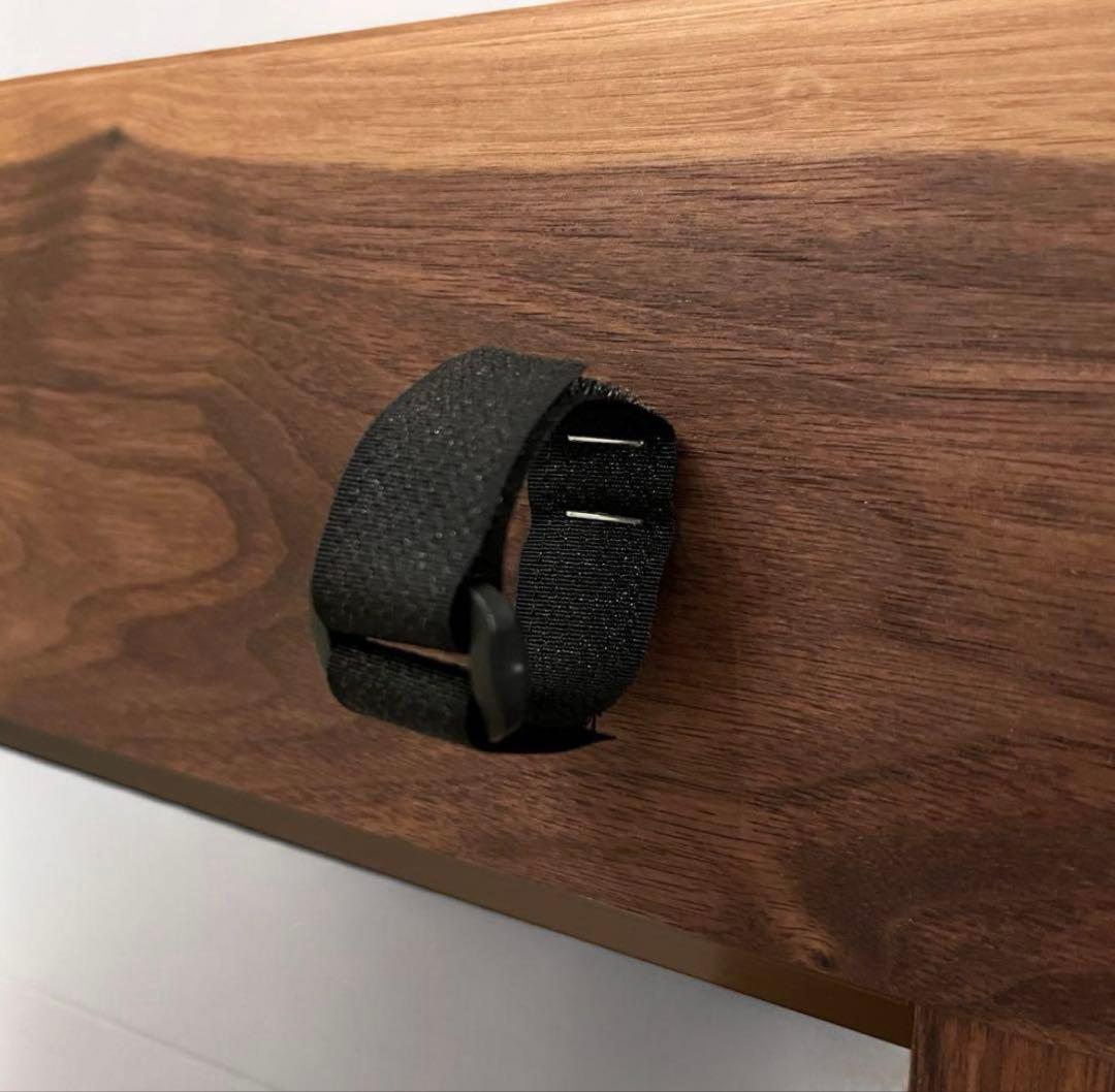 【outlet】ブラックウォールナット2ユニットテーブル