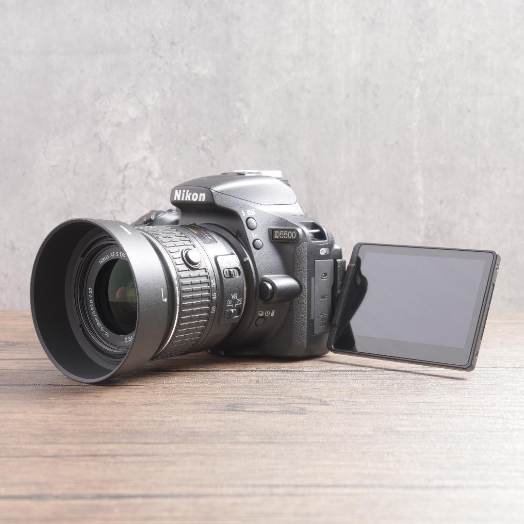 ✨ショット数4405回で美品✨Wi-Fi✨Nikon D5500　875-1