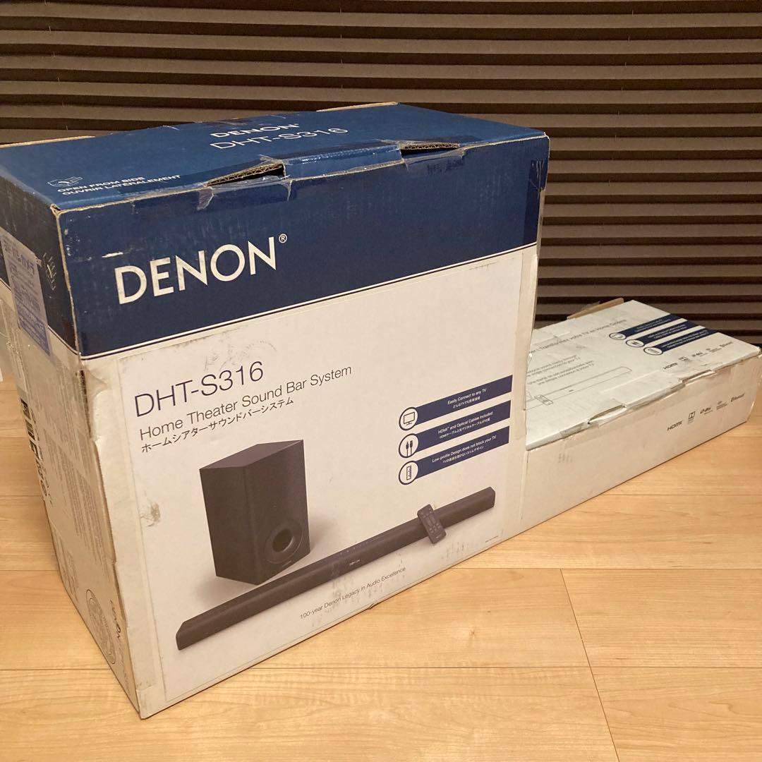DENON DHT-S316-K デノン サウンドバーシステム