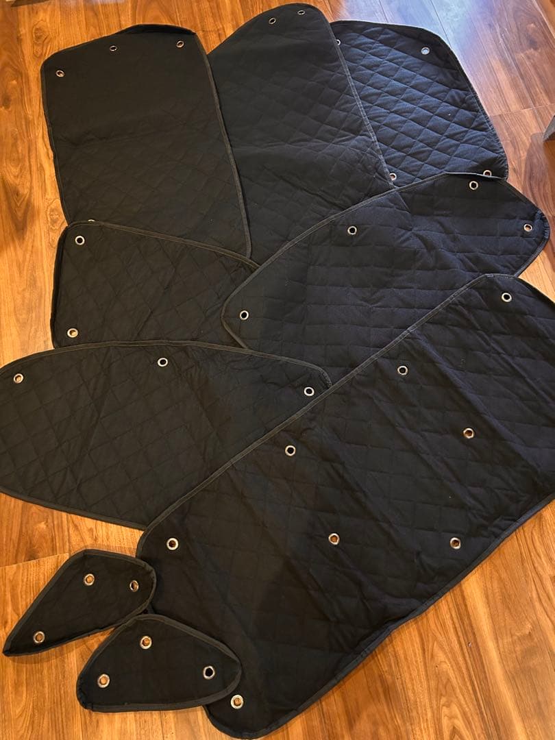 ヴェルファイア 20系 アルファード サンシェード プライベート断熱ブラック