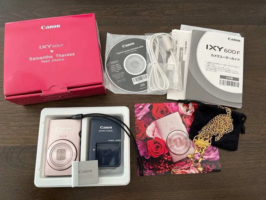 CANON IXY 600Fデジカメ　サマンサタバサ シャンパンピンク