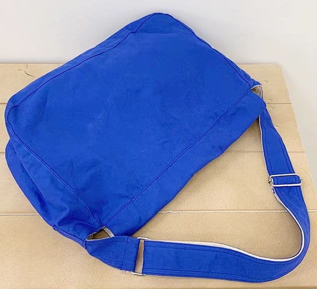 Human Made ブルートート 大容量 アルファベットプリント'''