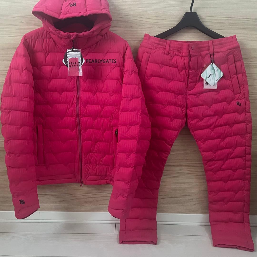 新品★81,800円 パーリーゲイツ ダウンジャケット＆パンツ セットアップ 5
