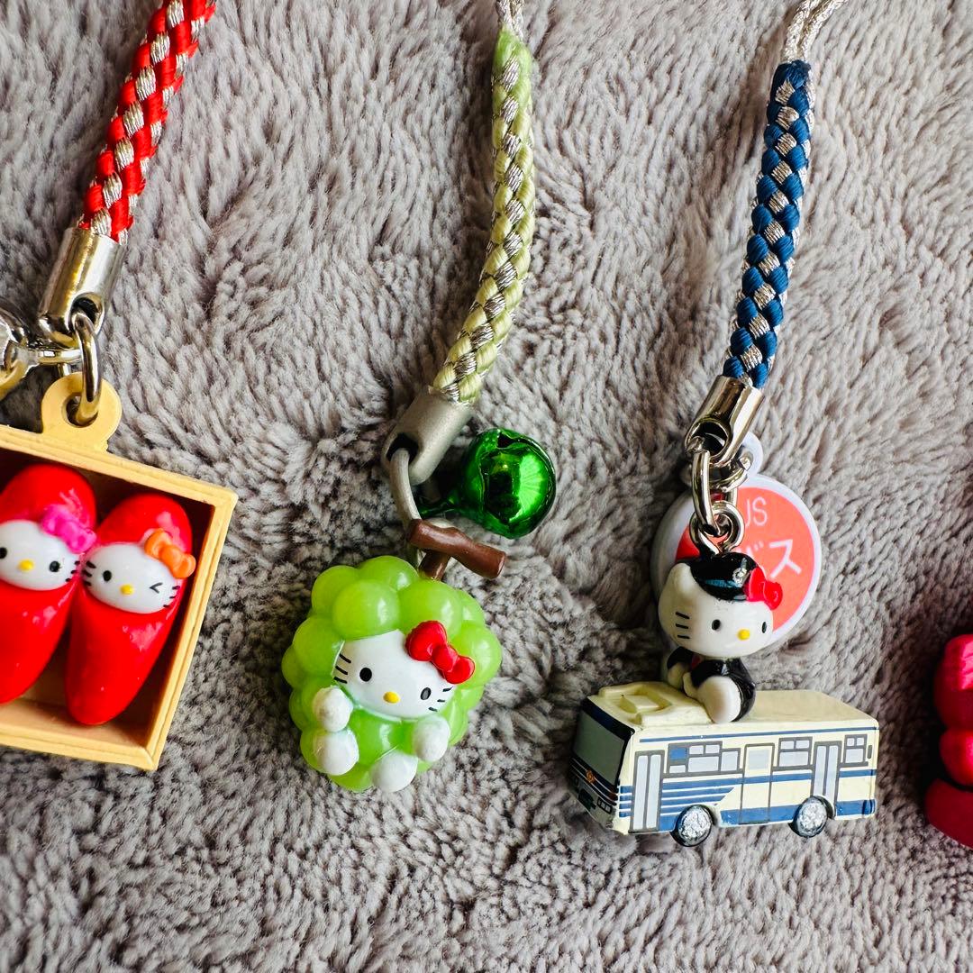 ご当地キティ　根付けストラップ　キーホルダー　マスコット　まとめ売り　26点