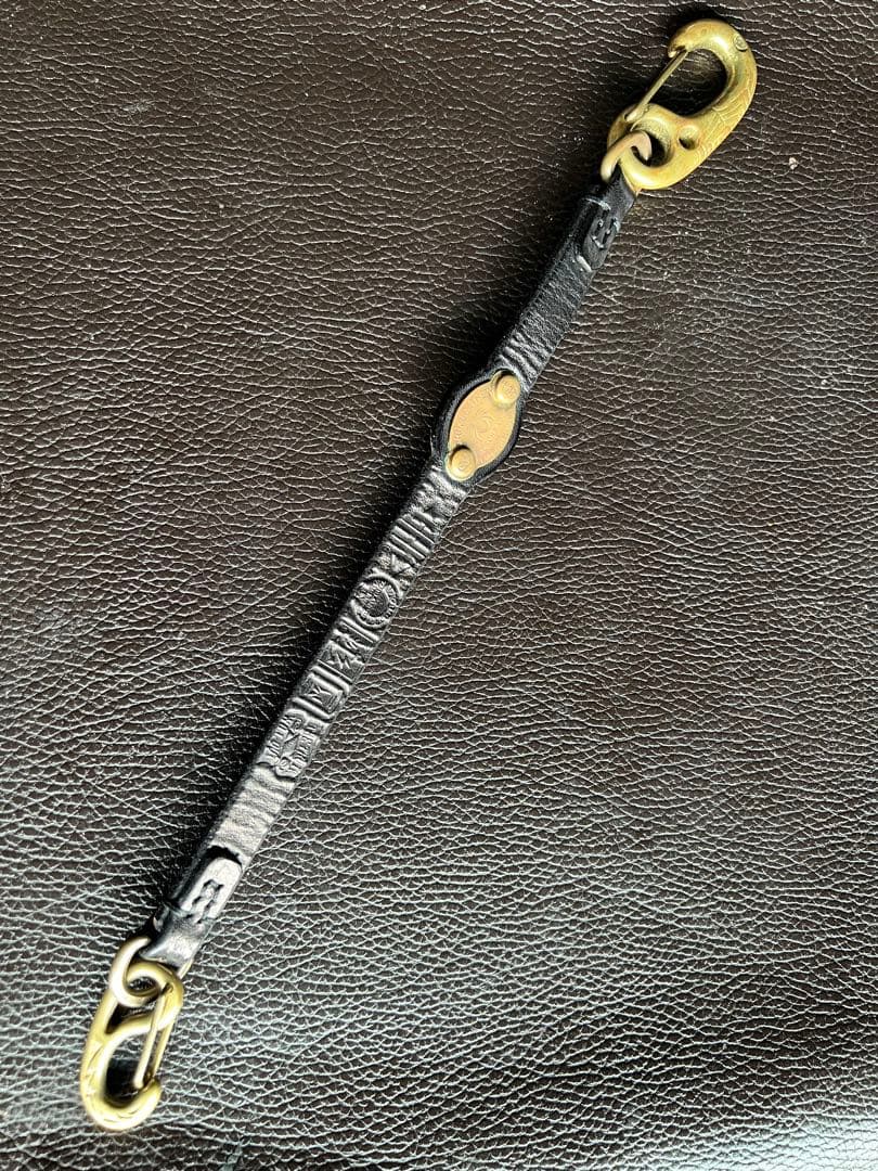 グロックレザー　レザーウォレットコード　 ブラス　スパイダー　サンダー　GL