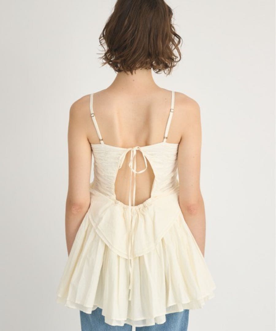 【crinkle crinkle crinkle】コルセットキャミソール