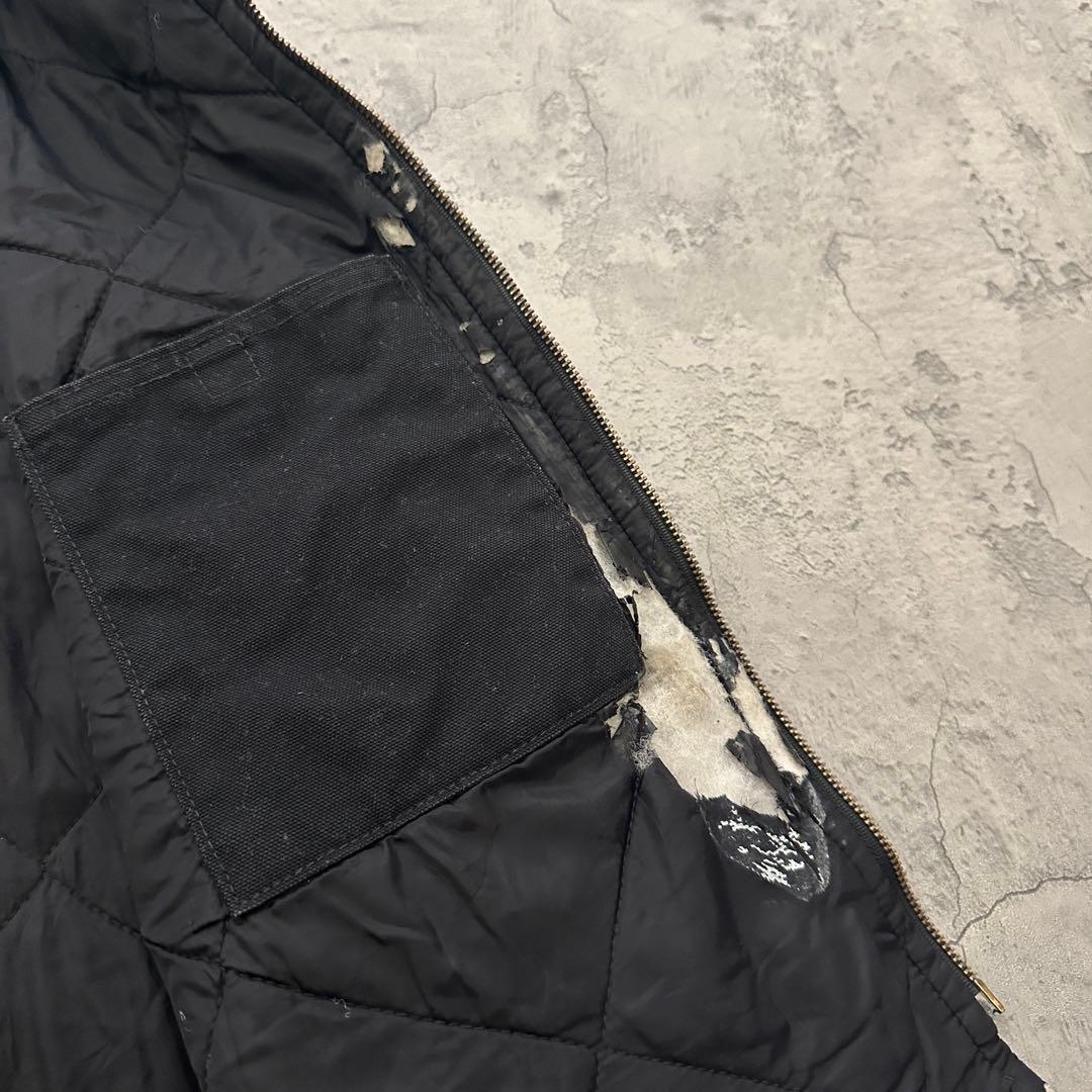 【Carhartt】カーハート（XL）ダックベスト＊フェード＊BLK＊