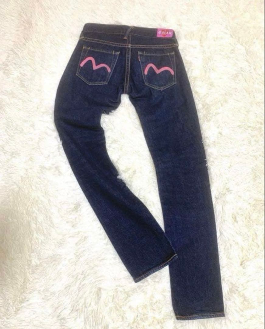 【貴重】EVISU donna ローライズパンツ