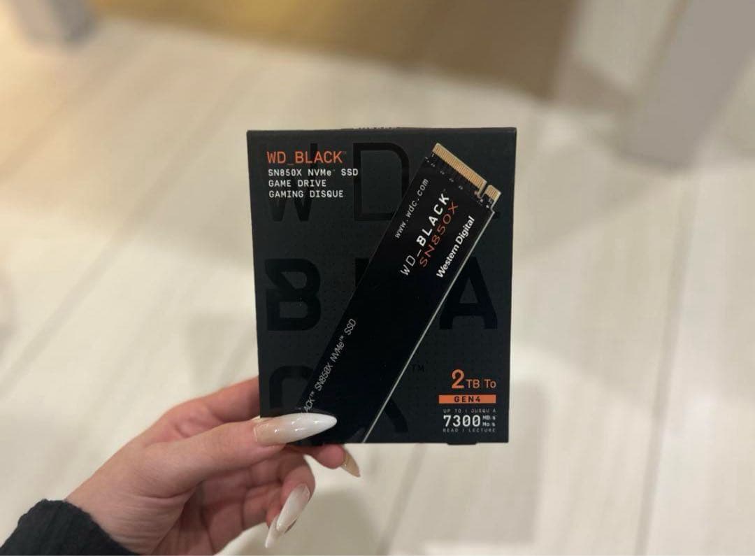 内蔵型SSD WD_BLACK SN850X 2TB NVMe SSD