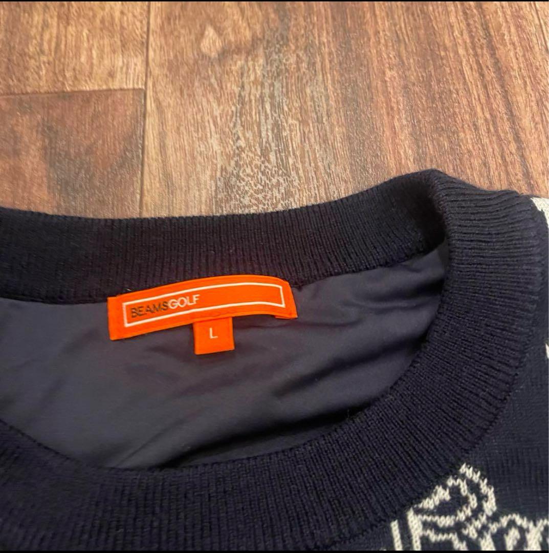 お*く様 BEAMS GOLF ORANGE LABEL / マルチロゴ セータ