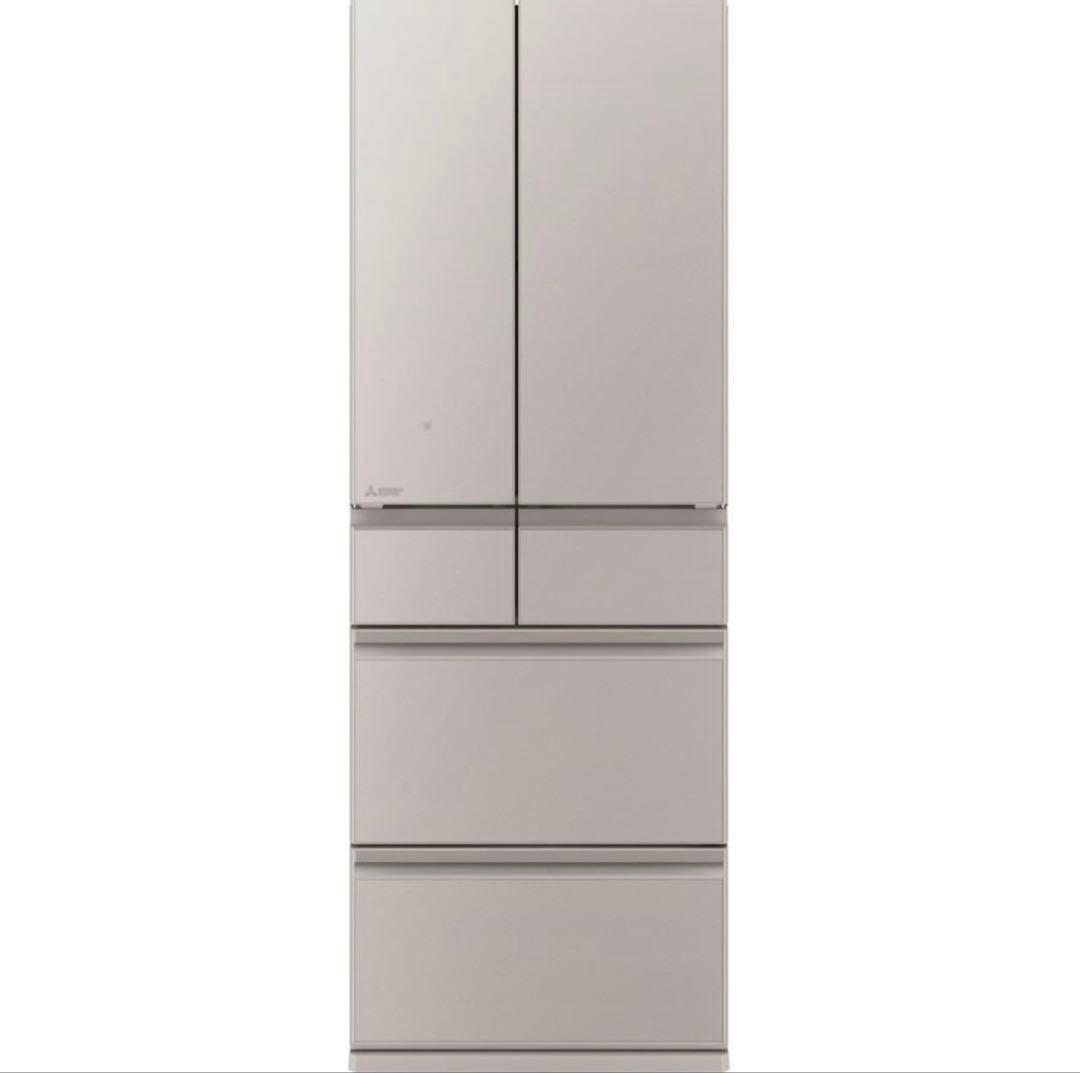 三菱MZシリーズ 6ドア冷蔵庫540L グランドクレイベージュ2025年製