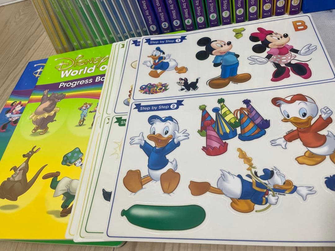 DWE ディズニー英語システム　メインプログラムフルセット　ほぼ未使用　520