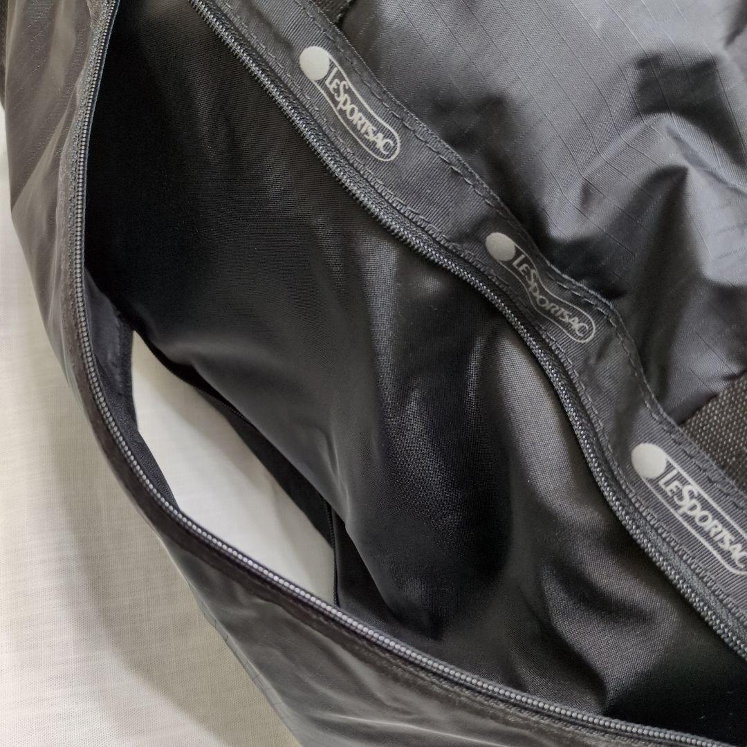 LeSportsac 2WAY ブラック ボストンバッグ レスポートサック