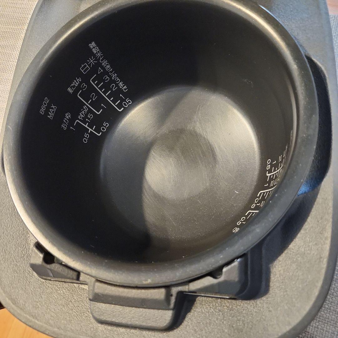 象印　炎舞炊き　NW-US07-BZ　濃墨　2022年製　4合炊き