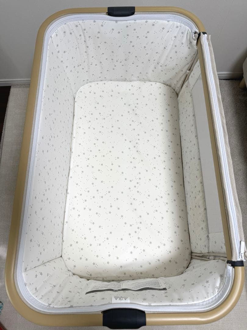 【Rikaさん専用】HZDMJ ベビーベット ベージュ