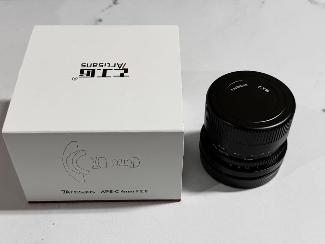 7artisans 4mm F2.8 魚眼レンズAPS-C (Eマウント)