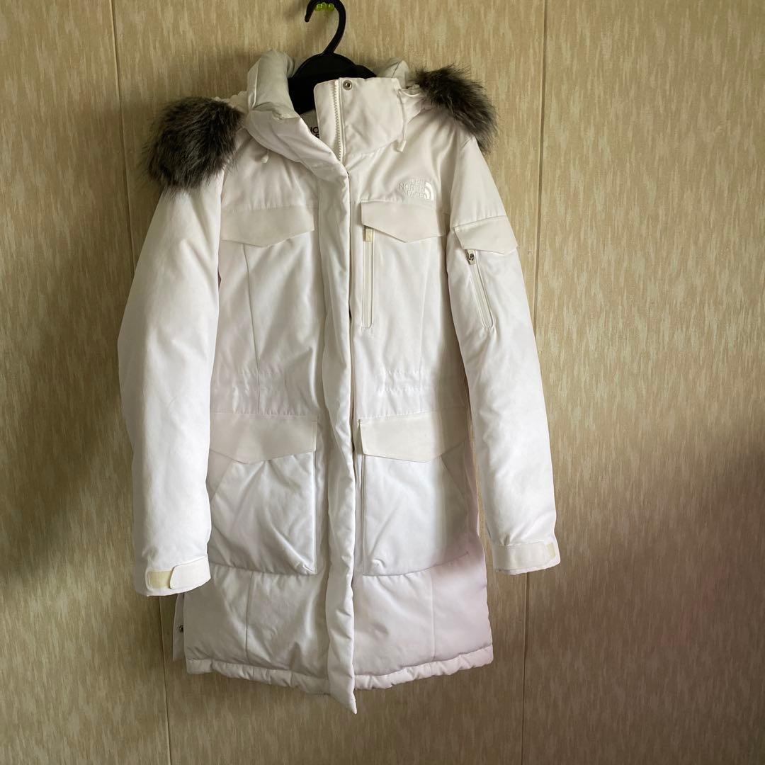 THE NORTH FACE ホワイト ダウンジャケット M お値下げ
