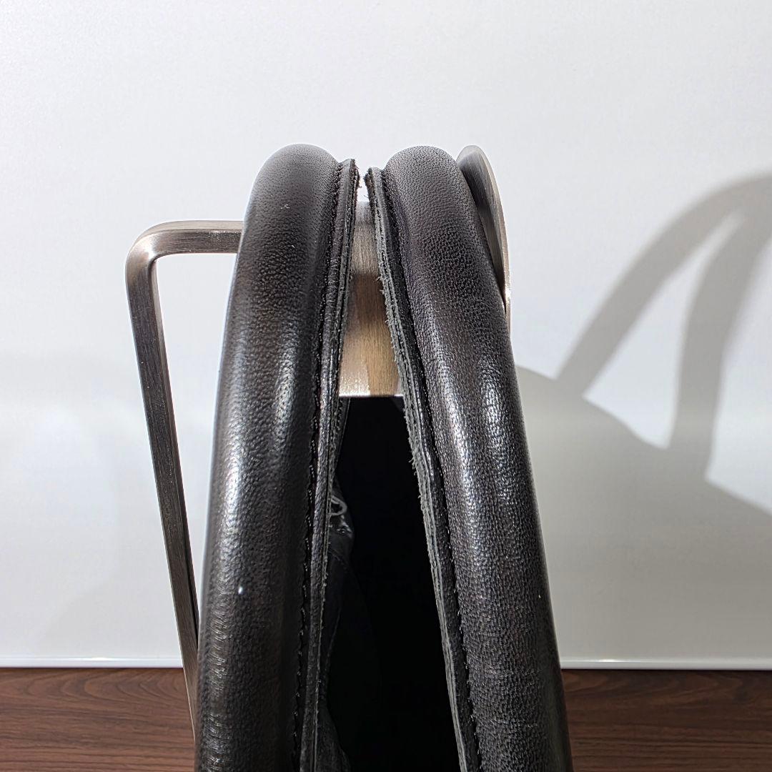 wjk レザー 大容量 軽量 トートバッグ 黒 ブラック