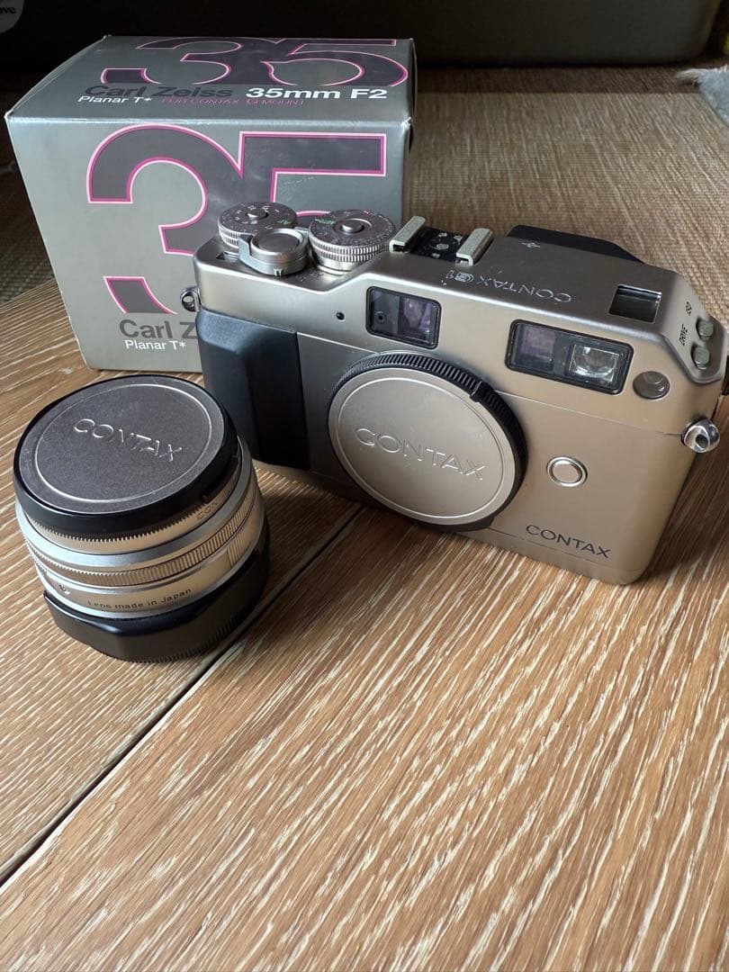 フィルムカメラ CONTAX G1 + Planer 35mm F2