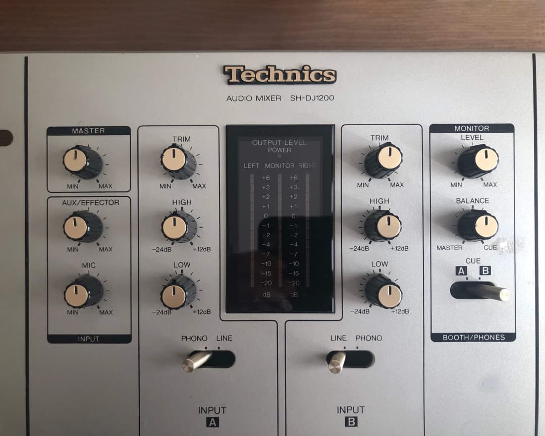 【orihekat】Technics SH-DJ1200 ミキサー③