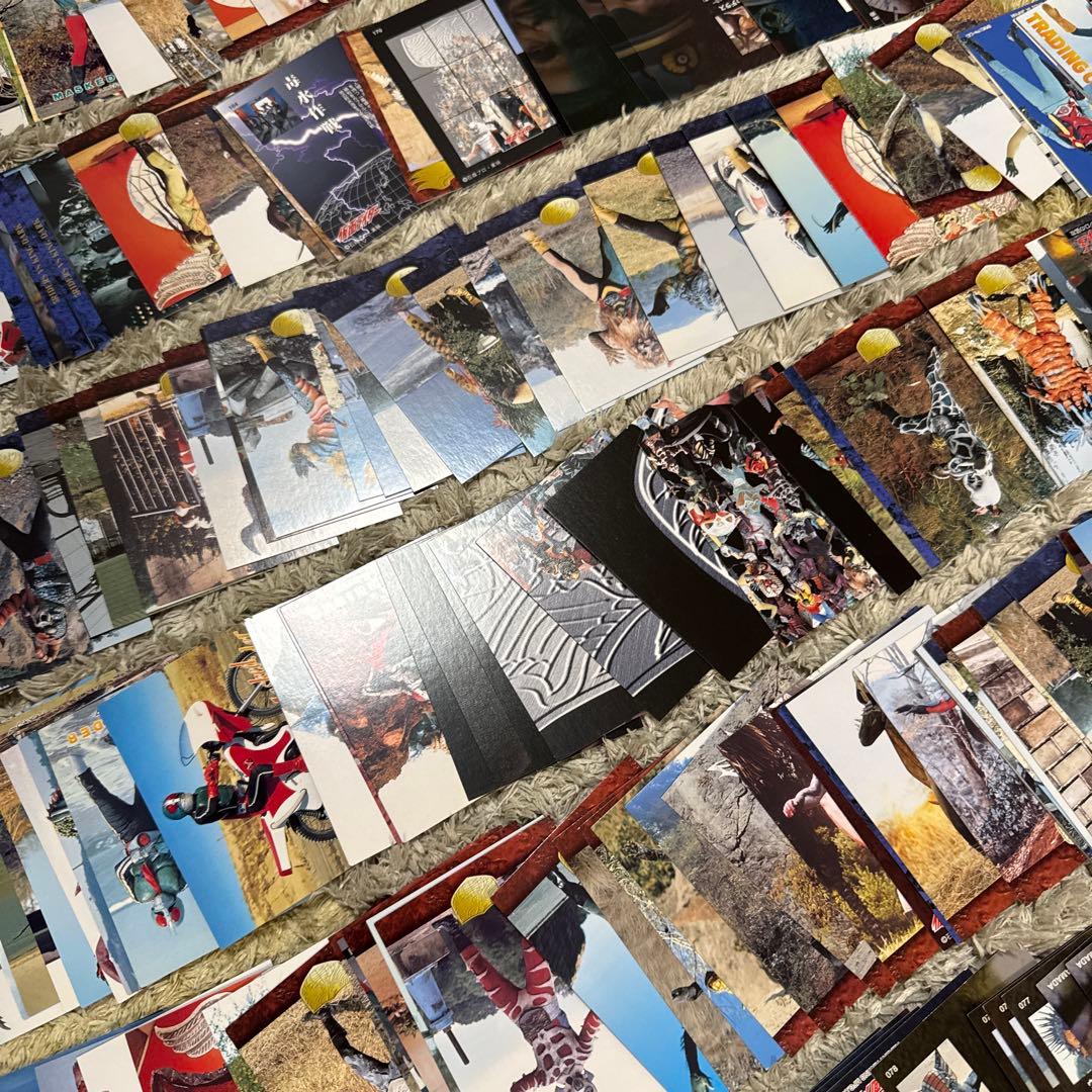 仮面ライダー　アマダ　トレーディングコレクション　600枚以上【5486