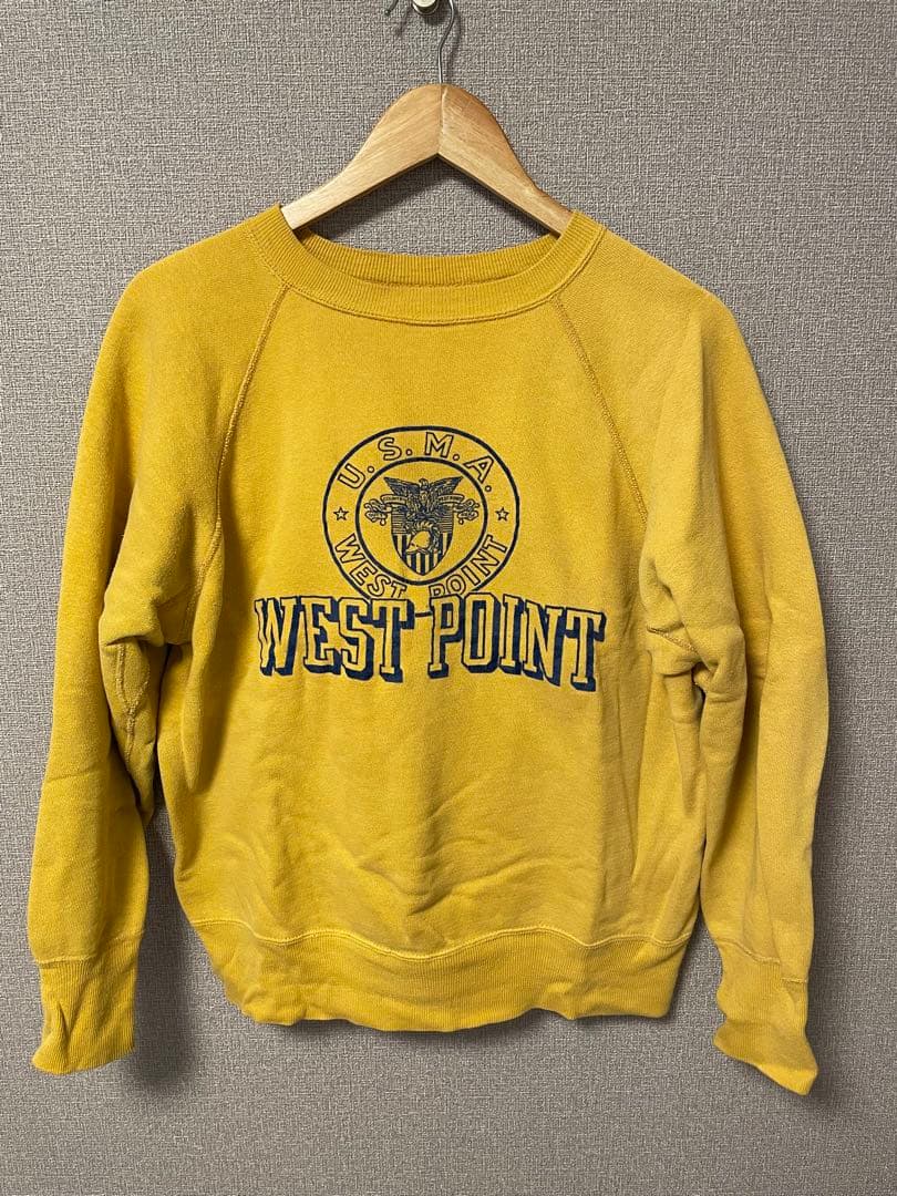 60年代　west point ビンテージスウェット