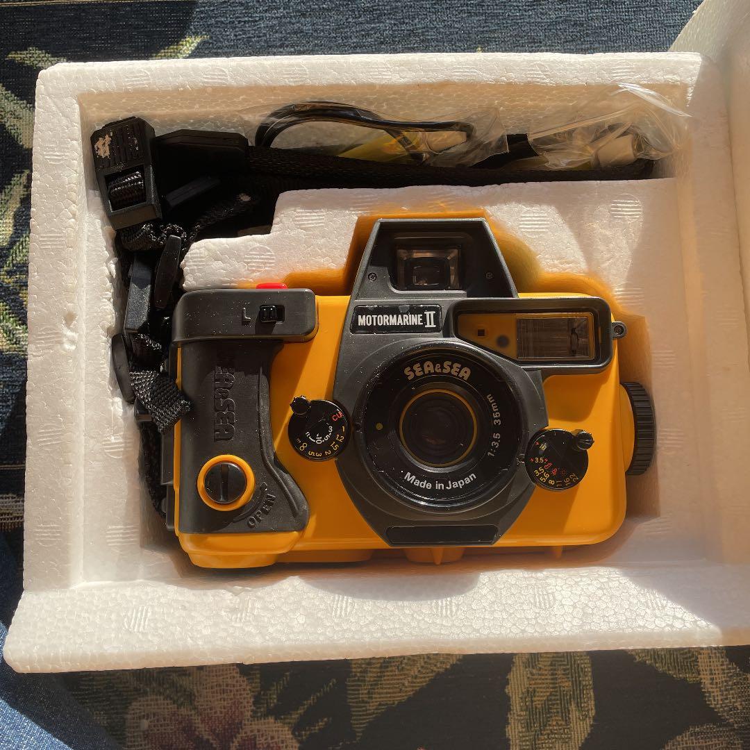 水中カメラ カメラ 水の中で使用できます。SEA＆SEA 水中カメラ