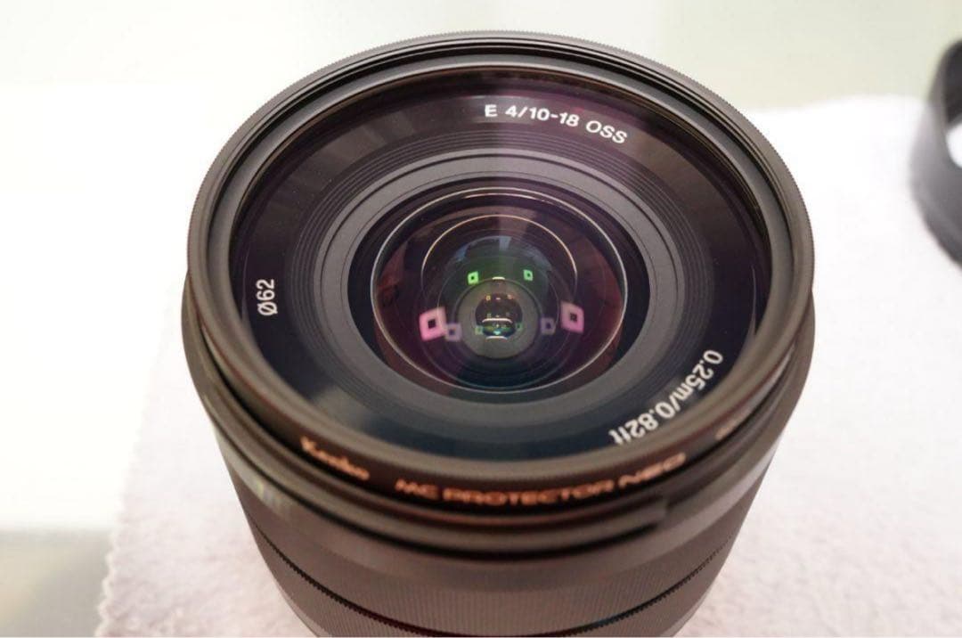 SONY アルファ用広角レンズ　ソニー SEL1018　Eマウント　手ぶれ補正付