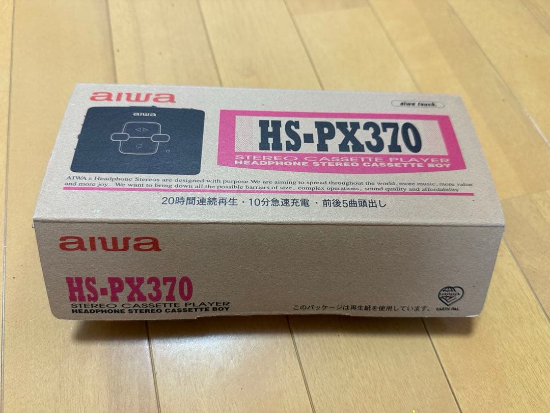 【新品】aiwa HS-PX370 有線ヘッドホンステレオ