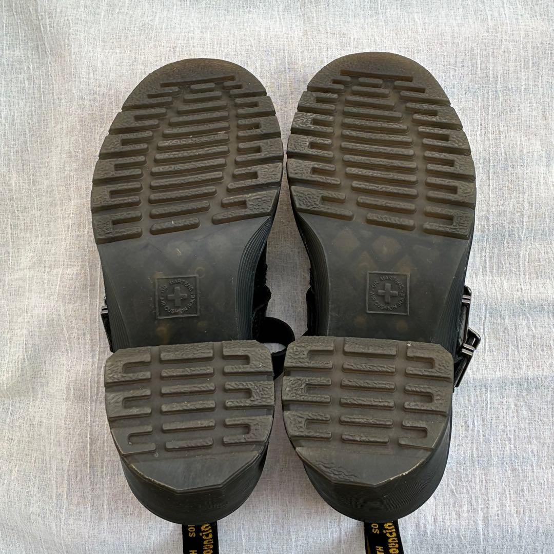 【美品】ドクターマーチン メリージェーンシューズ チャンキーヒール UK4 黒