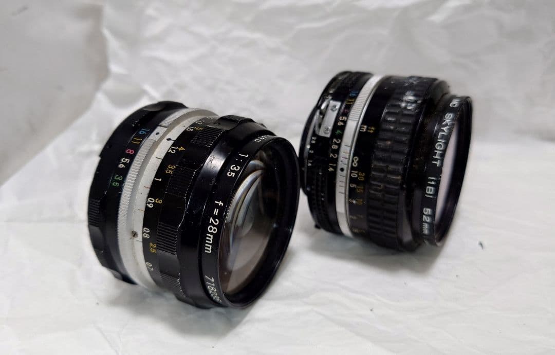 2点！美品★NIKON ニコン Ai NIKKOR 28mm 50mm F1.4