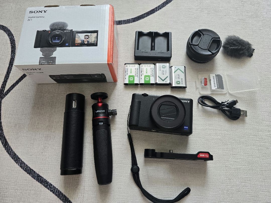 SONY zv-1カメラセット gp-vpt2bt含む