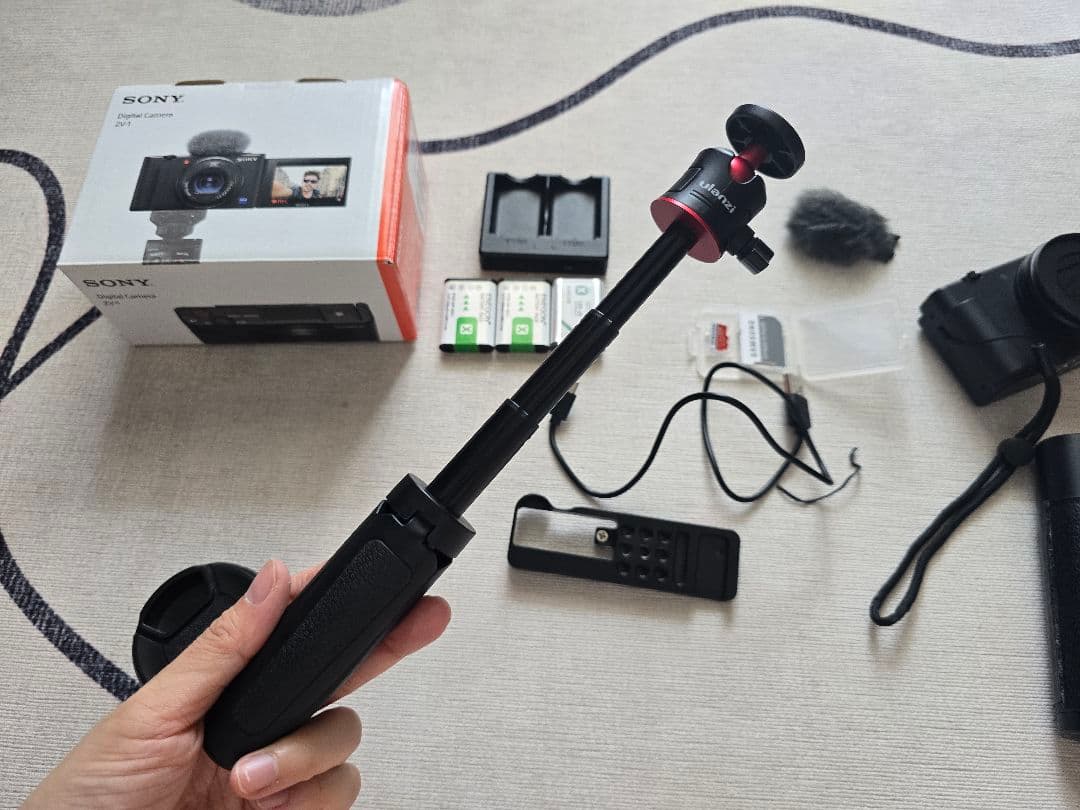 SONY zv-1カメラセット gp-vpt2bt含む