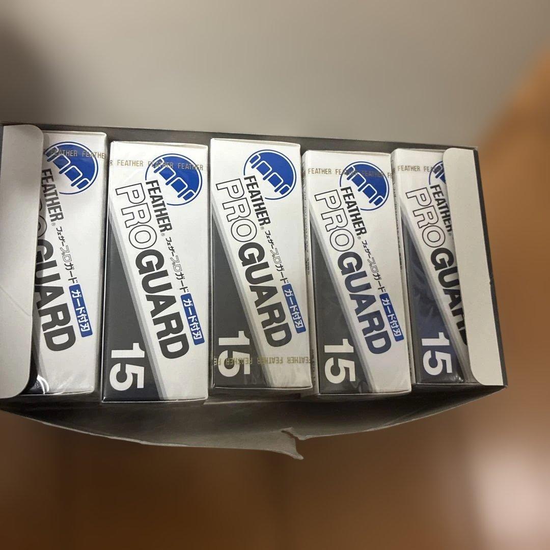 FEATHER PRO GUARD 替え刃 15号 5枚入り