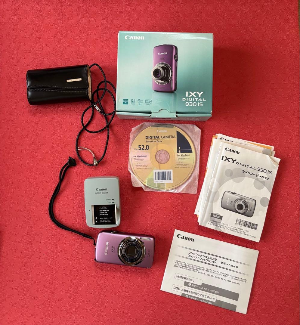 Canon デジタルカメラ IXY DIGITAL 930 IS パープル