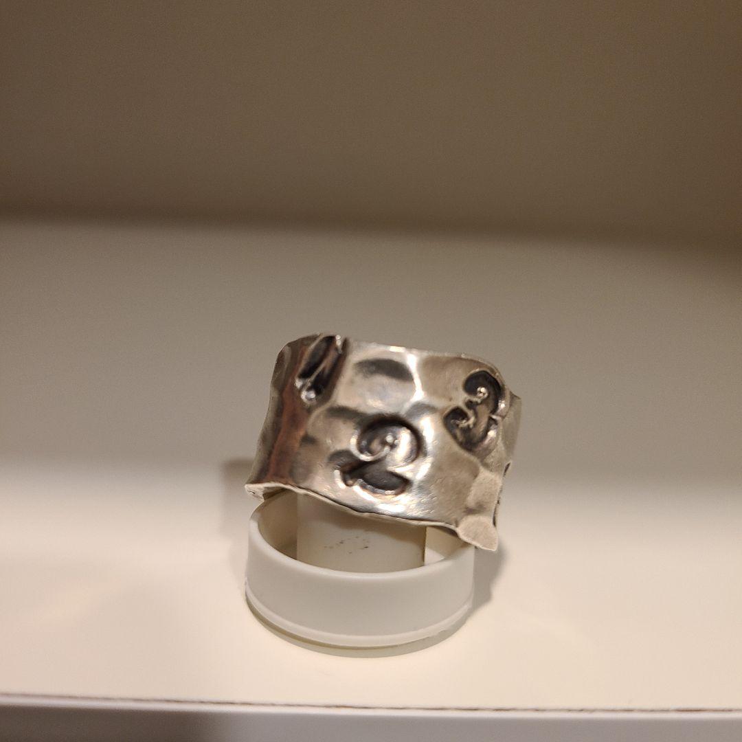 【ヴィンテージ❗️】シルバー ×数字デザイン×メキシカンジュエリーリング