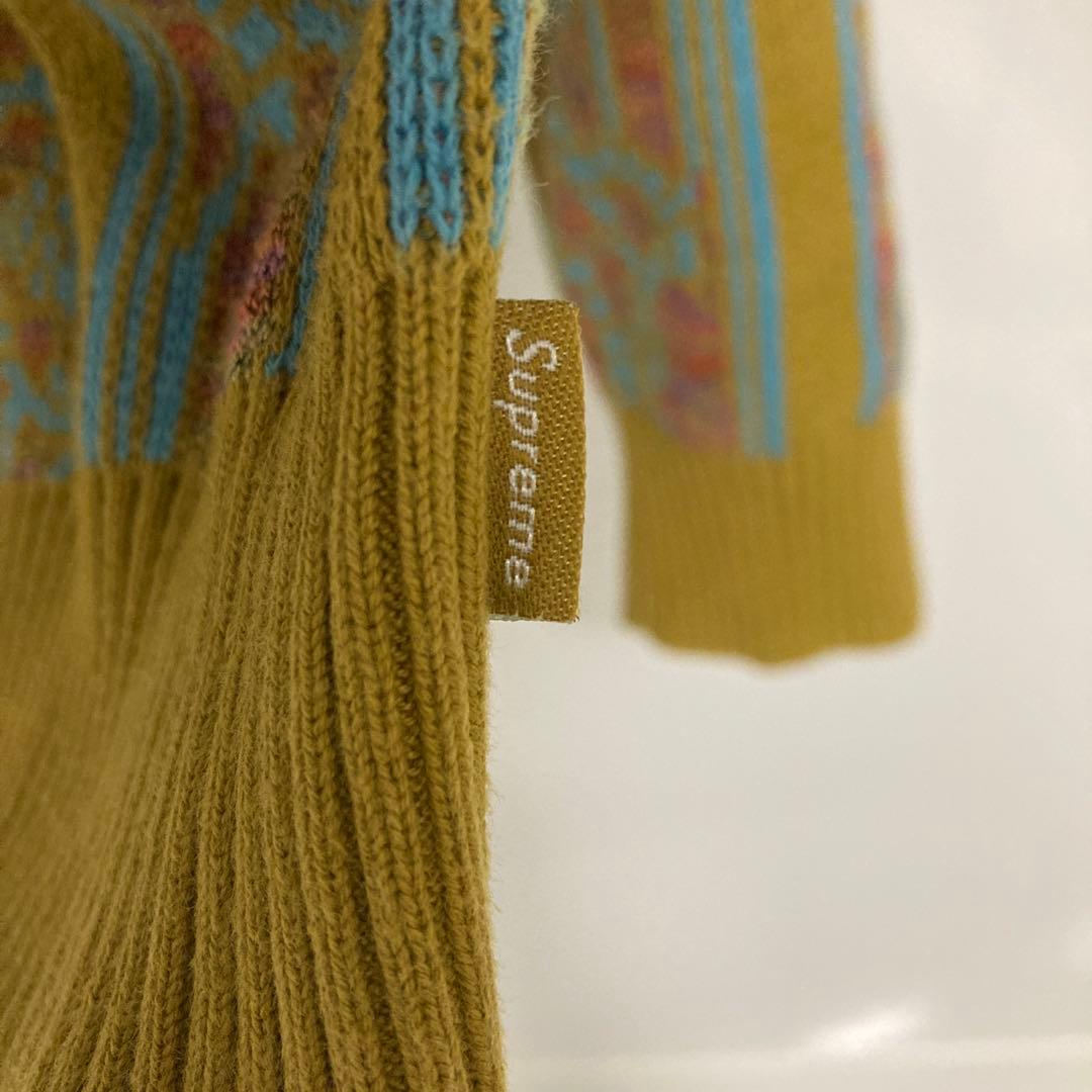 【yoshi】Supreme ニット セーター タペストリー