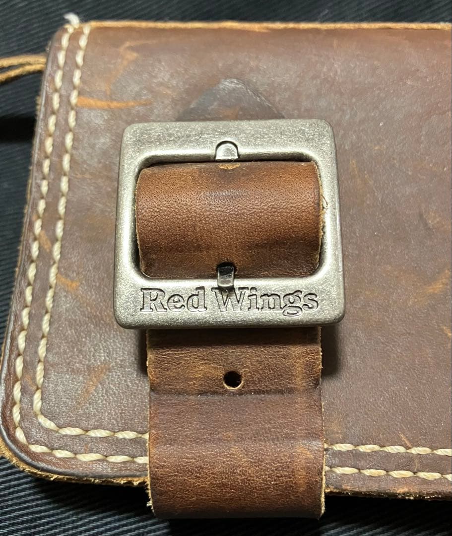 【廃盤・美品】REDWING 長財布 美品 レザー アメカジ ブラウン