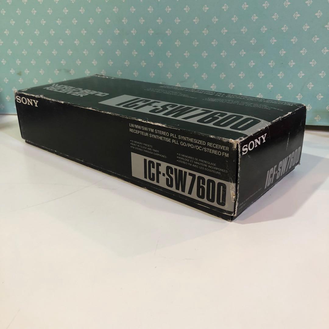 Sony BCLラジオ ICF-SW7600 ワールドバンドレシーバー 通電OK