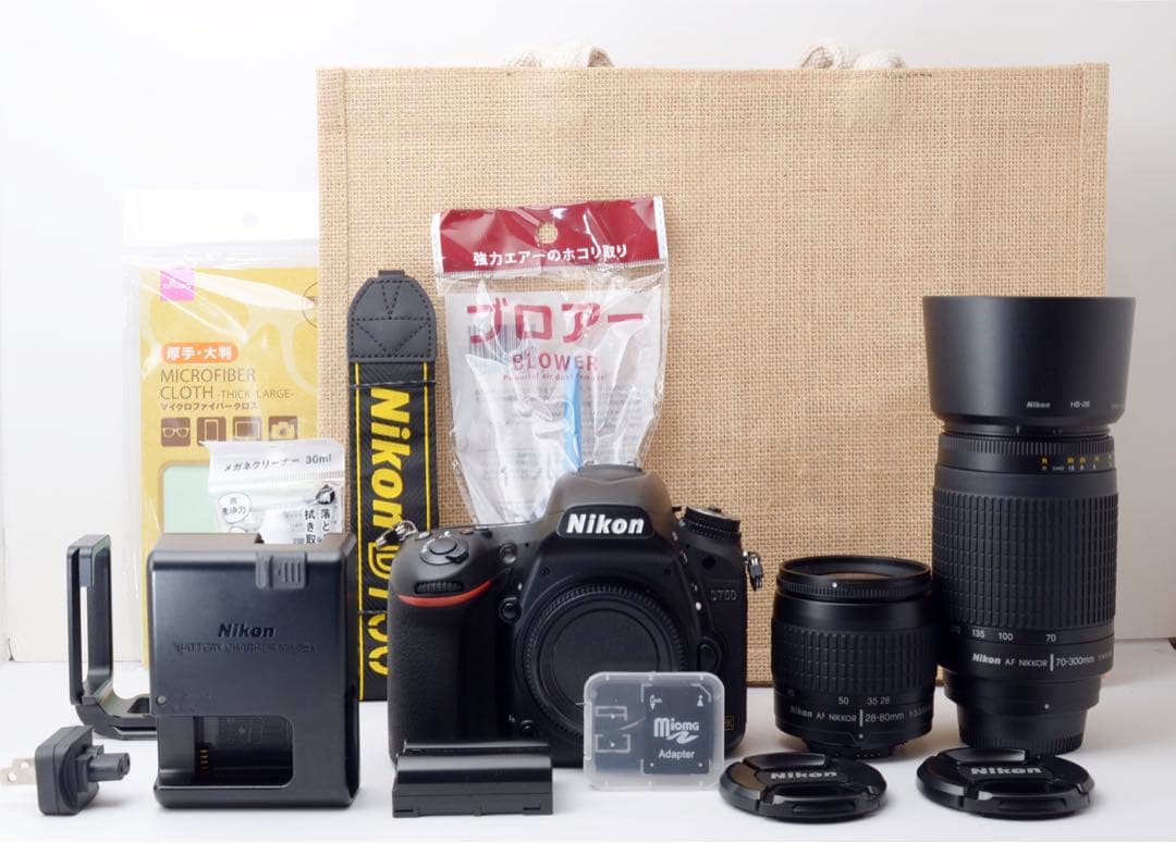 S数少！Nikon D750★Wズームレンズ★使いやすいフルサイズ機