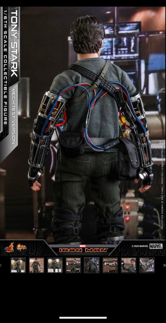 ホットトイズ ムービーマスターピースアイアンマントニースターク メカテスト/2