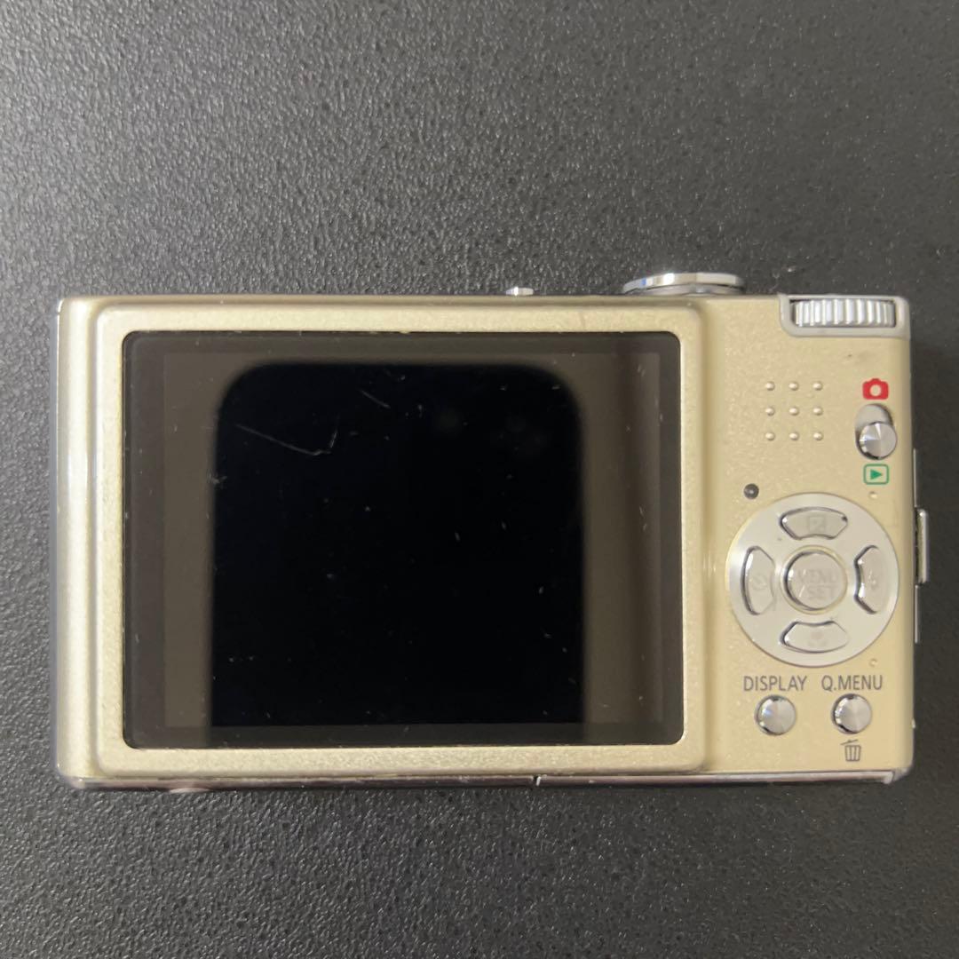 【動作品】 Panasonic LUMIX DMC-FX40 ゴールド コンデジ