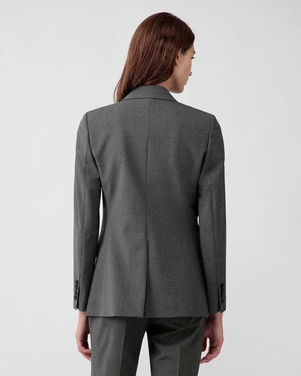 新品　セオリー　Traceable Wool ジャケット＆フレアパンツ　グレー