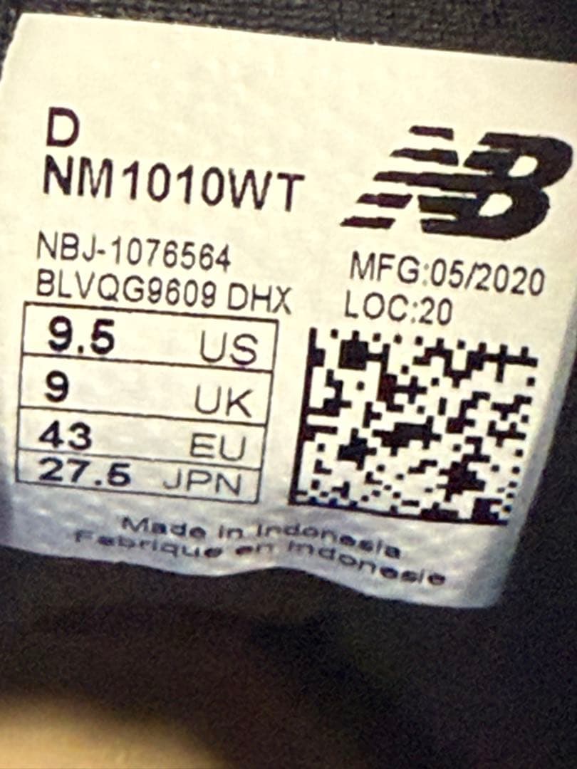 期間限定値引き　NB numeric 1010 ¥13800→¥12000