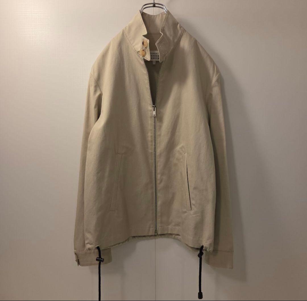 Maison Margiela 10⑩ コットンリネン ブルゾン 44 ベージュ
