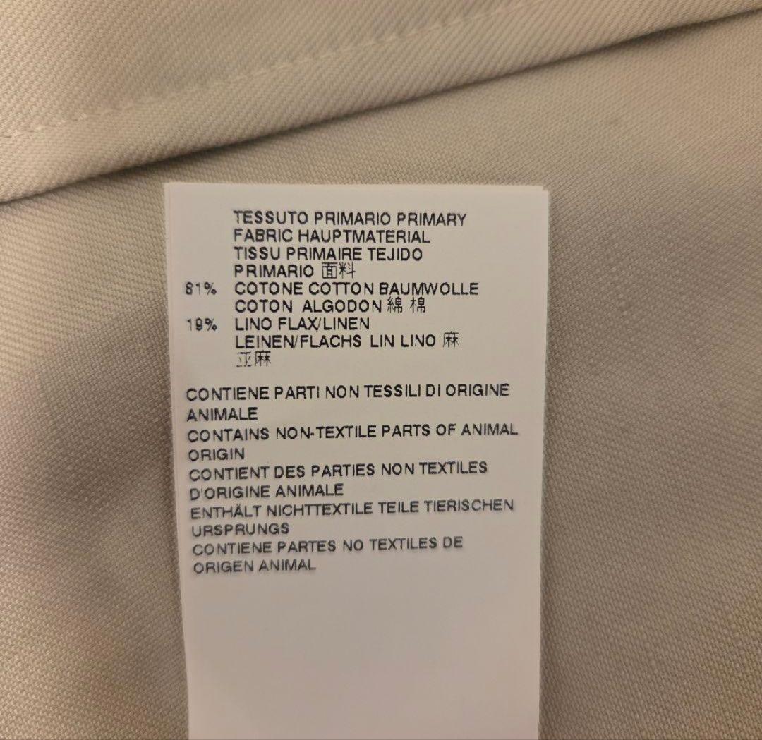 Maison Margiela 10⑩ コットンリネン ブルゾン 44 ベージュ