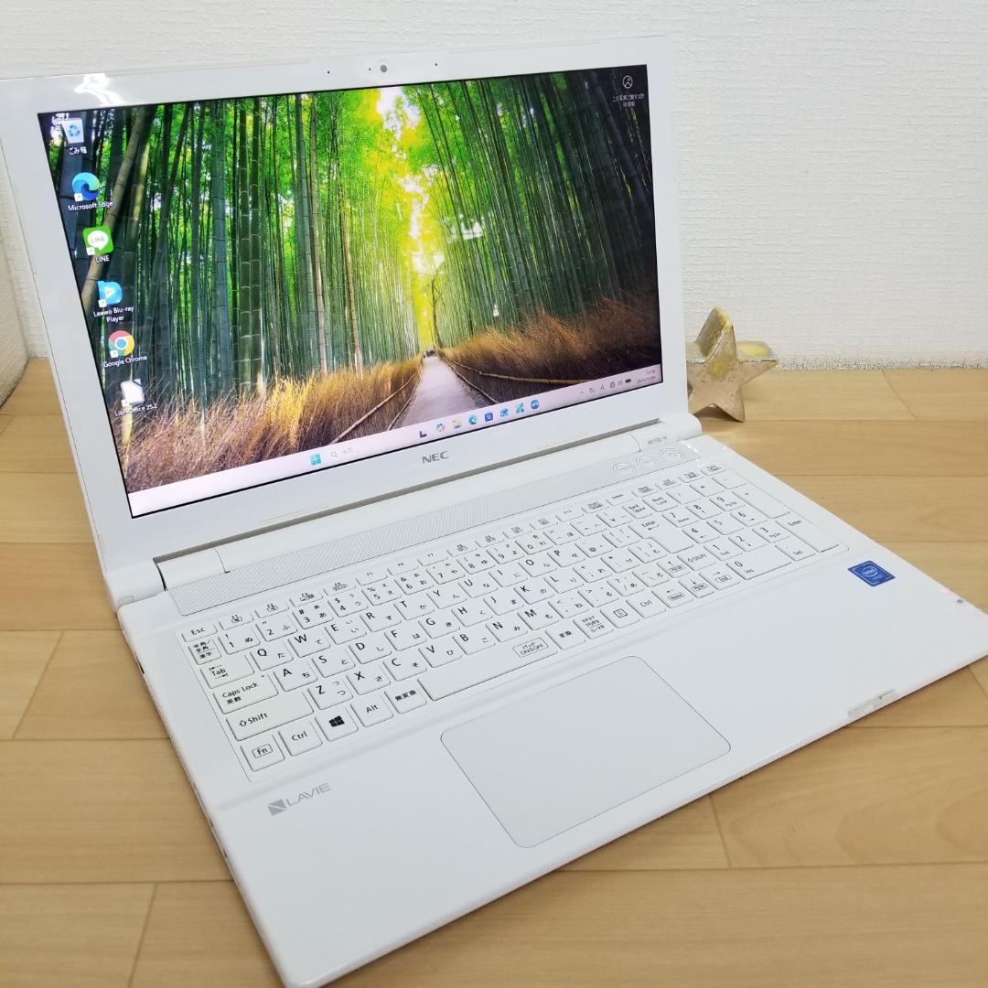 期間限定 SSD Win11 DVD再生可 ノートPC NEC (E2932)