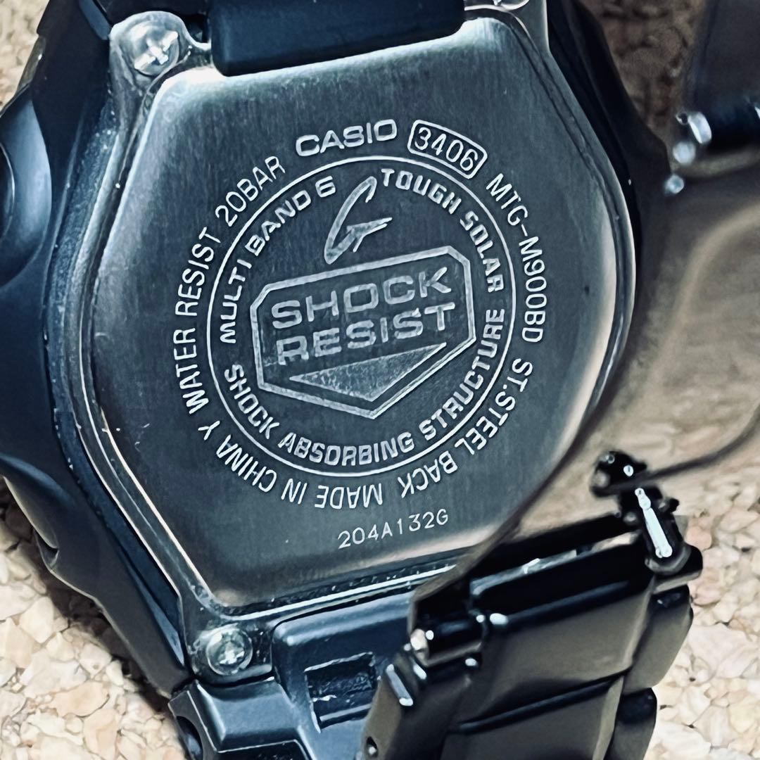 カシオMTーG/MTGーM900BDー2JFソーラー