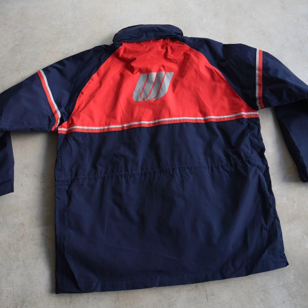 90s UNITED ユナイテッド航空 ナイロンジャケット 企業物 未使用 L