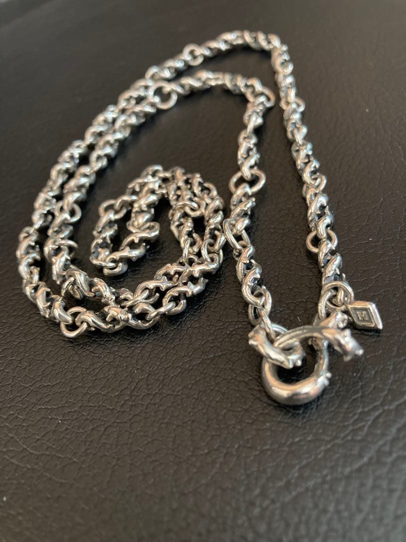 Lion Heart 60cm デザインチェーンネックレス シルバー950